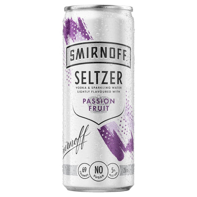 SMIRNOFF CRUSH P/FRUIT & GUAVA 6% CAN 4X440ML