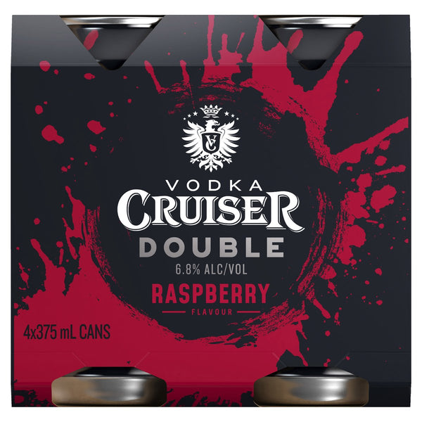V/CRUISER DOUBLE RASPBERRY CAN 4X375ML