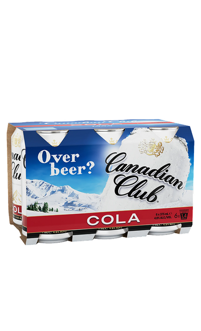 C/CLUB & DRY ZERO 4.8% CAN 6X375ML