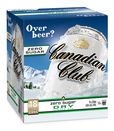 C/CLUB & DRY ZERO 4.8% CAN 10X375ML