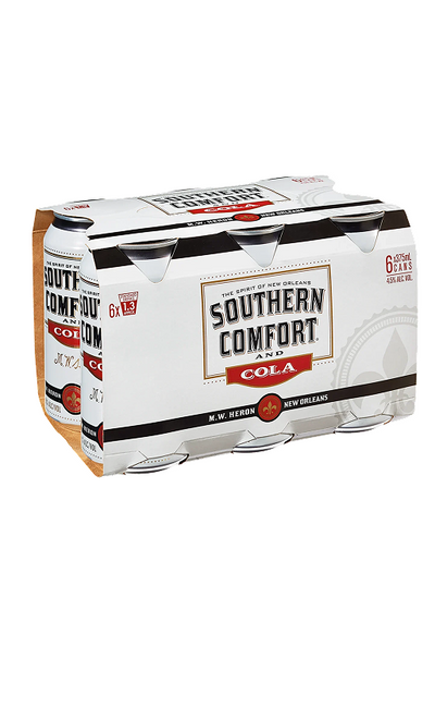 S/COMFORT COLA CAN 6X375ML