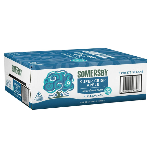 SOMERSBY SUPER CRISP CAN 10X375ML