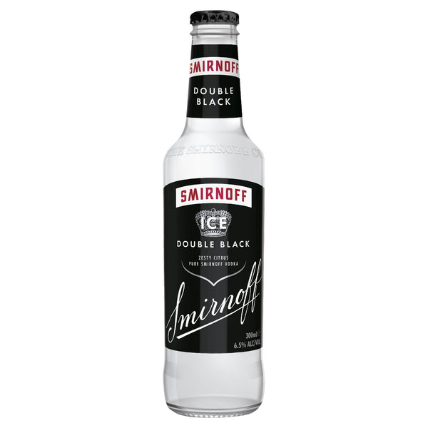 SMIRNOFF ICE DBL/BLK CAN 10X375ML