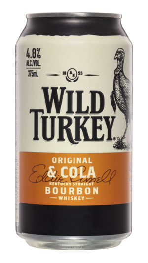 Wild Turkey  Bourbon & Cola 4.8%