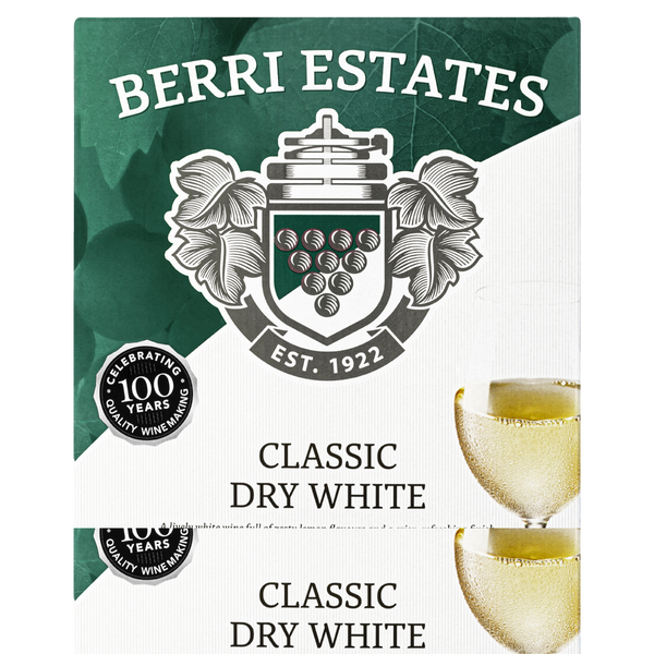 BERRI CLASSIC DRY WHT CASK 5LT