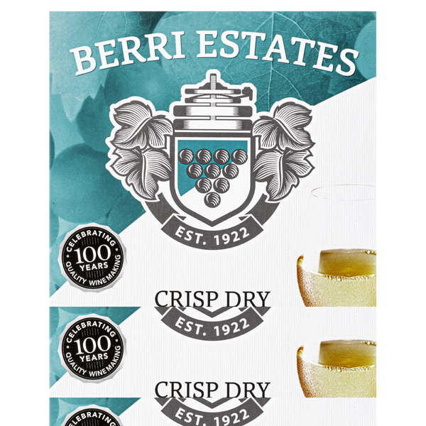 BERRI CRISP DRY WHITE CASK 5LT
