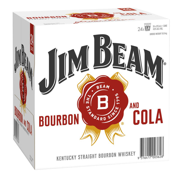 J/BEAM 4.8% ZERO CAN 10X375ML