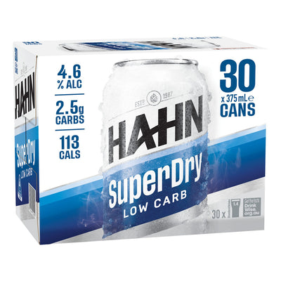 HAHN SUP/DRY 4.6% CAN 30X375ML