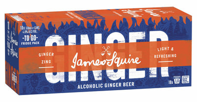 J/SQUIRE GINGER BEER CAN 10X330ML