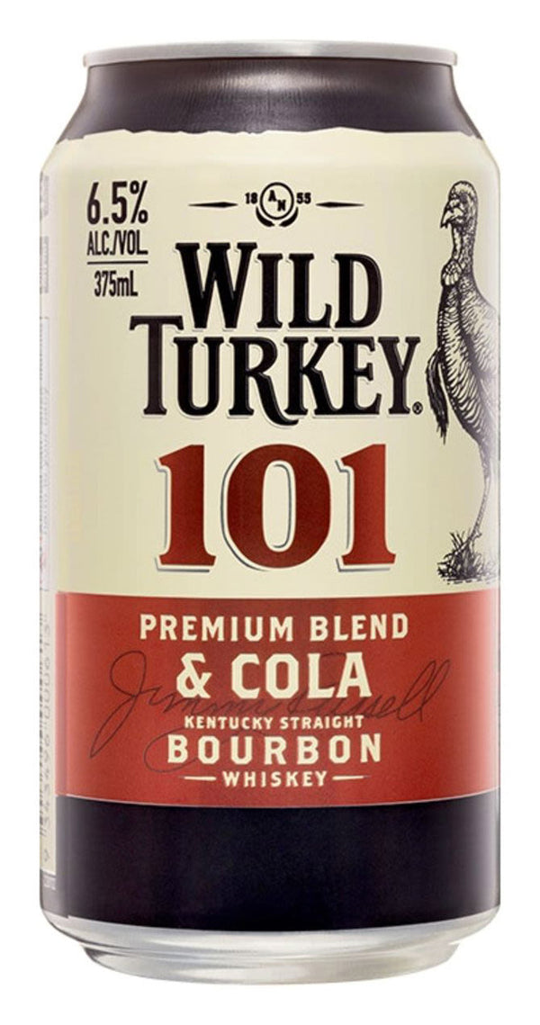 W/TURKEY 101 6.5% CAN 10X375ML