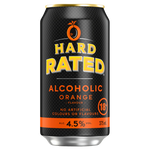 HARD RATED ORANGE 4.5% CAN 4X375ML