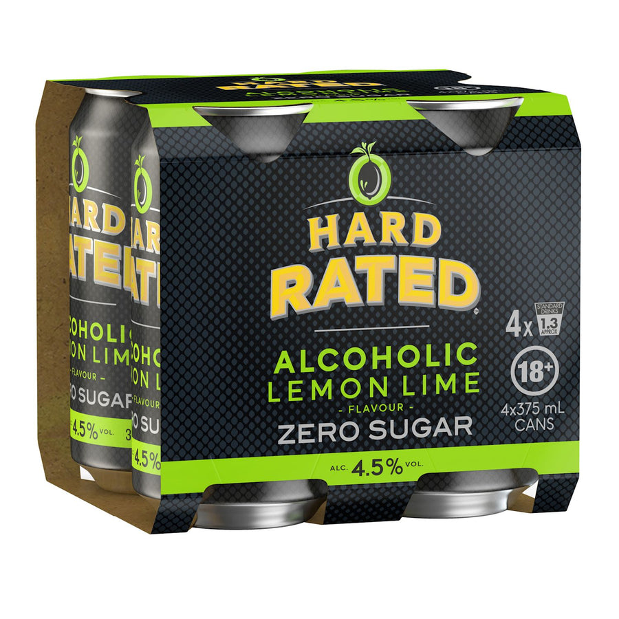 Hard Rated Lemon Lime 4.5%