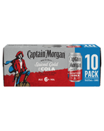 CAPTAIN MORGAN 6% RUM COLA CAN 10X330/375ML