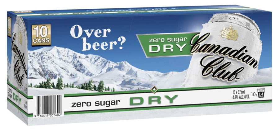 Canadian Club & Dry Zero 4.8%
