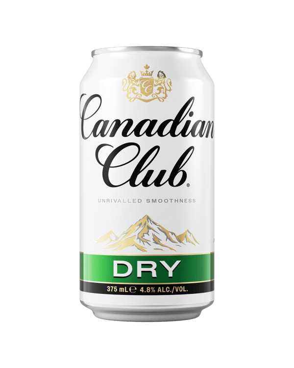 C/CLUB & DRY 4.8% CAN 10X375ML