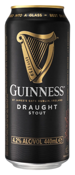 GUINNESS DRAUGHT CAN 1X440/470ML