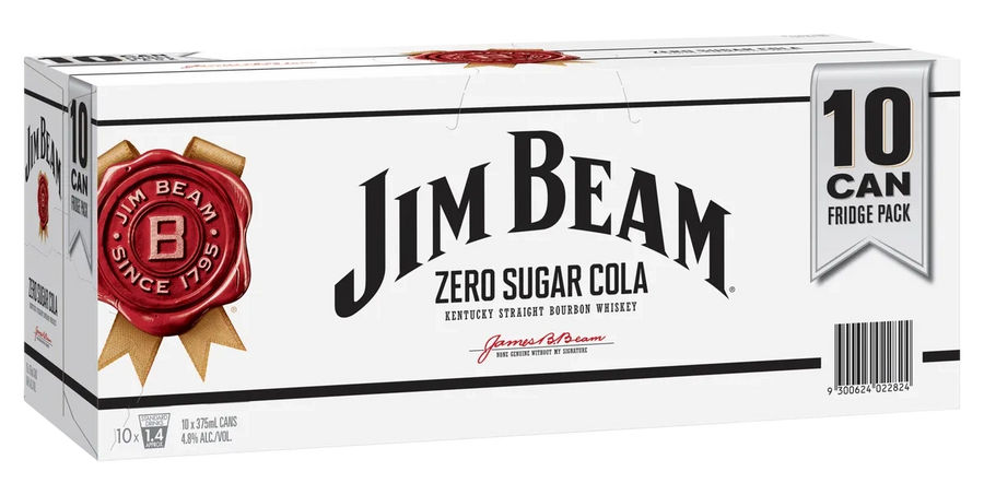 Jim Beam 4.8% Zero
