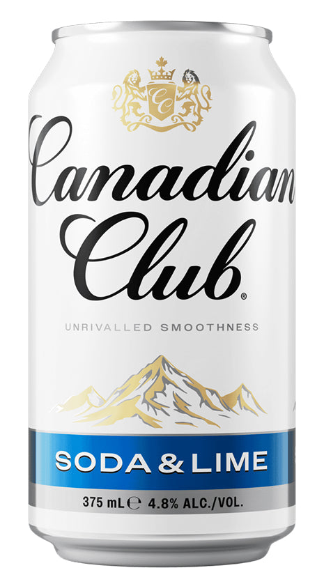 Canadian Club Soda & Lime