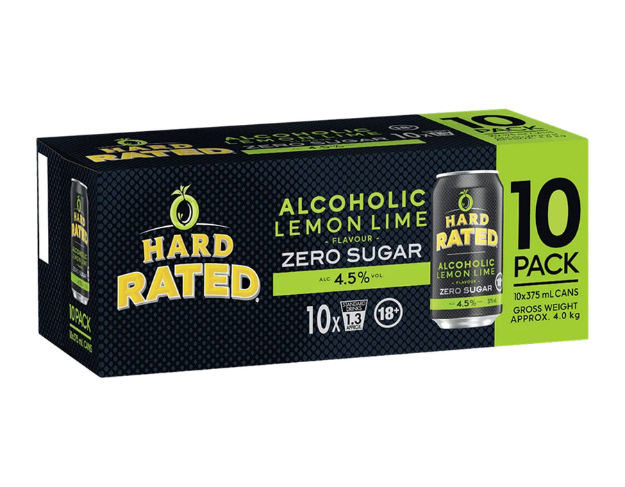 Hard Rated Lemon Lime Zero 4.5%