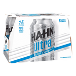 HAHN ULTRA ZERO CARB 4.2% CAN 6X375ML
