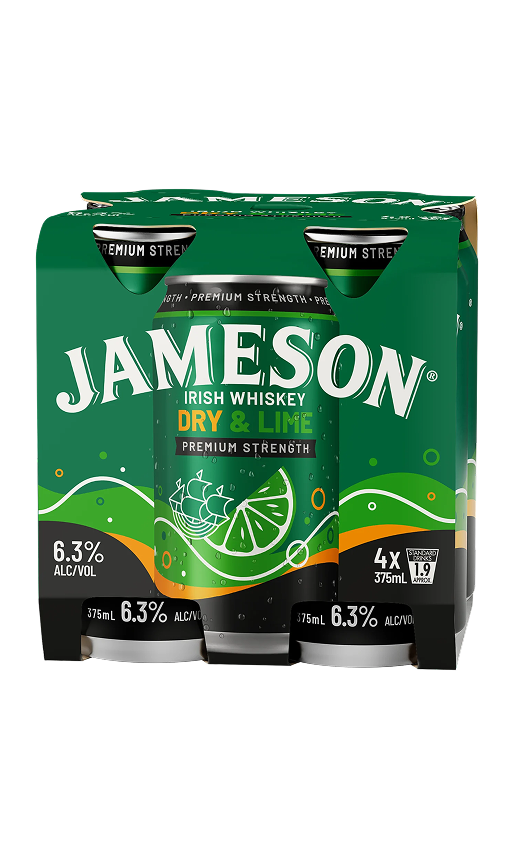 JAMESON  DRY LIME 6.3% 