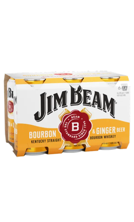 JIM BEAM  GINGER BEER CAN 