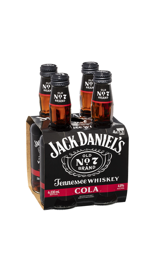 Jack Daniels  Tennessee Whiskey Cola Bottle 