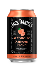 J/DANIELS SOUTHERN FLAVOURS PEACH CAN 4X330ML