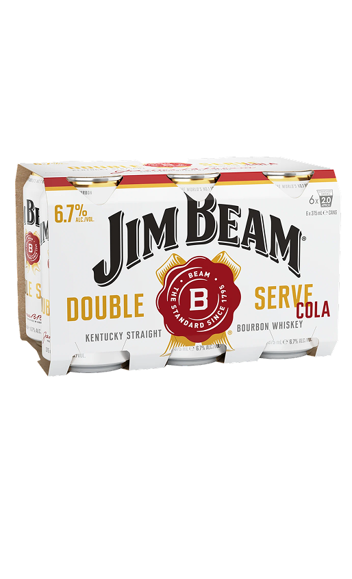 Jim Beam  White Double Serve Bourbon 