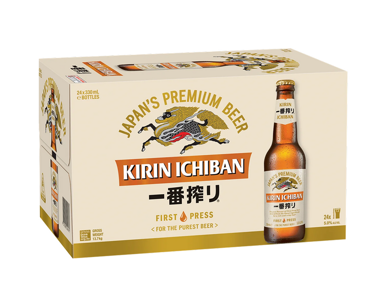 KIRIN ICHIBAN BTL 24X330ML