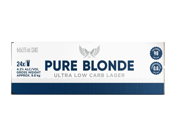 PURE BLONDE ULTRA CAN 24X375ML