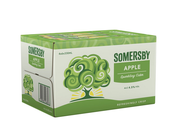 SOMERSBY APPLE CAN 10X375ML