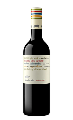 SQUEALING PIG SILKY SHIRAZ 750ML