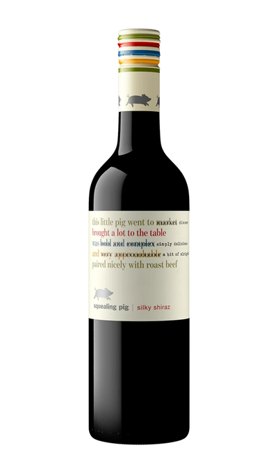 SQUEALING PIG SILKY SHIRAZ 750ML