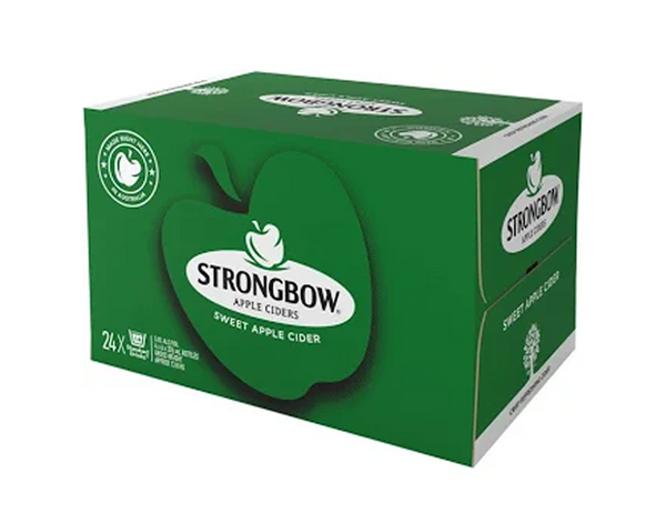 STRONGBOW SWEET APPLE BTL 24X355ML