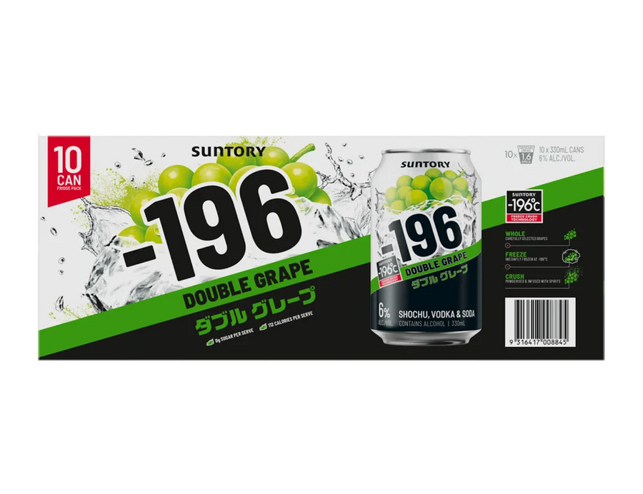 SUNTORY -196  SUNTORY -196 DOUBLE GRAPE 6% 