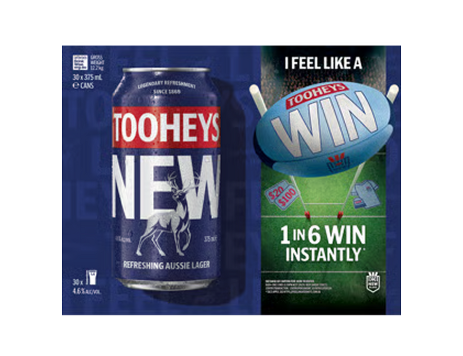 TOOHEYS  NEW CAN 