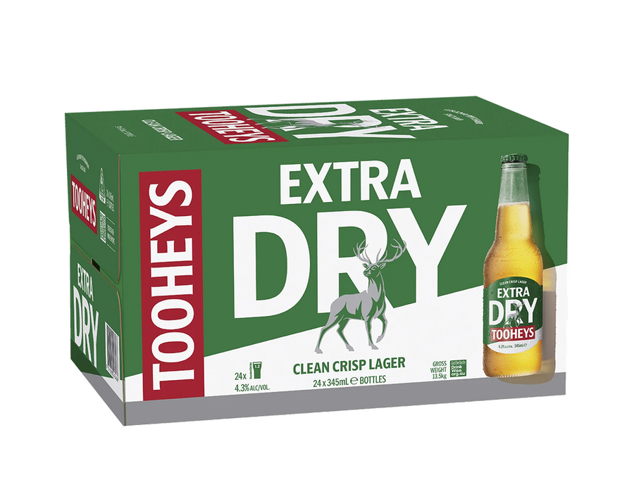 Tooheys   Extra Dry Bottle 24