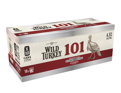 W/TURKEY COLA 101 & ZERO CAN 10X375ML