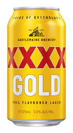 XXXX GOLD CAN 30X375ML