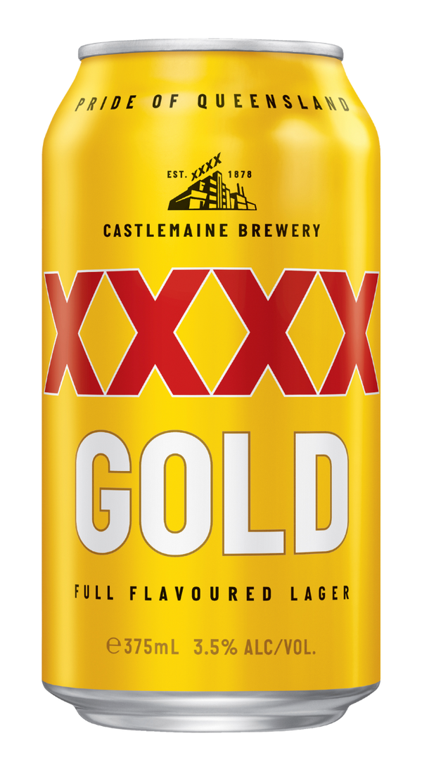 XXXX GOLD CAN 30X375ML