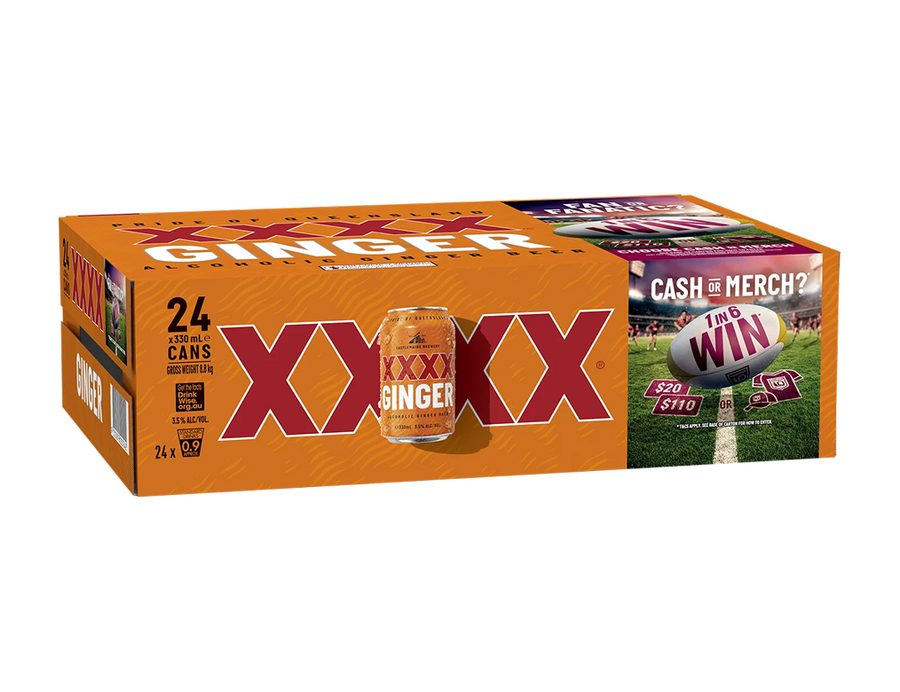 XXXX Ginger Beer 