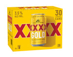 XXXX GOLD CAN 30X375ML