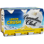 C/CLUB CITRUS LEMON CRUSH CAN 6X375ML