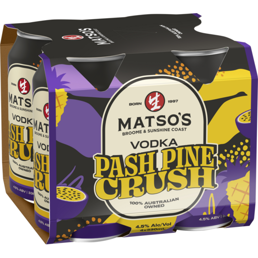 MATSOS VODKA  PASH PINE CRUSH 