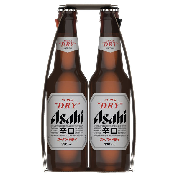 ASAHI SUPER DRY BTL 24X330ML